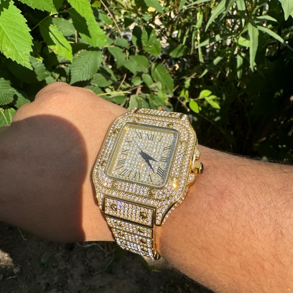 Gold icy Watch ⚜️